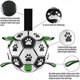 thumbnail image 2 of Leather Football For Dog Toys Pets Game Puppy large Dogs Outdoor Training, 2 of 5