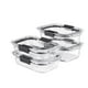 thumbnail image 1 of Set de almacenamiento de alimentos Rubbermaid Brilliance Glass, 4 recipientes, 1 of 1