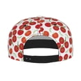 thumbnail image 2 of Hirioo Tomato for Baseball Cap Men Cap Flat Brim for Men Women Teens Adjustable Baseball Cap, 2 of 7