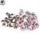 thumbnail image 1 of Juego de 20 remaches de diamantes de imitación, lado plateado colorido, bolsa DIY, decoración de ropa y zapatos, 10mm, 10mm, lado plateado, diamantes de imitación rosas, 1 of 9
