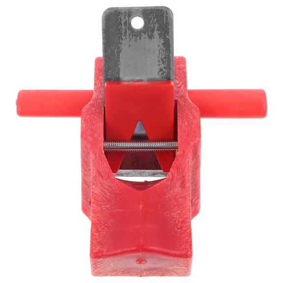 MERRYHAPY Small Wood Planer Red Handheld Woodworking Tool with High Shaving Performance for Smooth Finishing