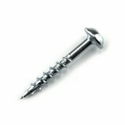 Kreg SML-C125-100 Zinc Pocket Screws, 1 1/4-Inch, #8 Coarse Thread, Maxi-Loc Head (100 Count)