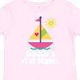 thumbnail image 4 of Inktastic Daddys First Mate Girls Nautical Sailboat Girls Toddler T-Shirt, 4 of 5