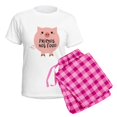 thumbnail image 5 of CafePress - Friends Not Food Pajamas - Women's Short Sleeve Print T-Shirt and Pants Light Cotton Pajama Set, 5 of 7
