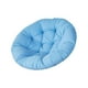 thumbnail image 5 of Cojín colgante para silla de huevo, cojín para columpio, elegante, transpirable, multifuncional, práctico y suave, para sillas de jardín. Azul, 5 of 8