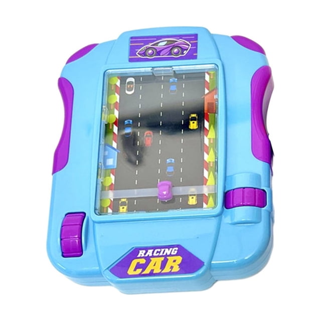 SNNROO Children Handheld Games Console Toy Interesting Avoid Obstacles Racing Car Adventure Level Game Relieve Boredom & Stress Relief Simulated Racing Toy for Kids Aged 3-6