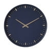 Dark Blue Numberless Solid Round 20