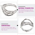 thumbnail image 2 of Adjustable Open Finger Rings Silver Plated Knuckle Rings Joint Index Finger Ring, 2 of 8