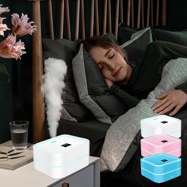 Difusor de aceite aromático portátil de 150 ml alimentado por USB | Humidificador de aceites esenciales y luz nocturna | Ambientador portátil para coche, dormitorio, oficina en casa, spa |