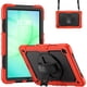 thumbnail image 1 of Funda para Samsung Galaxy Tab A11 Plus de 11 pulgadas (2025) y A9 Plus de 11 pulgadas (2023), resistente, a prueba de golpes, con soporte giratorio de 360° y correa de mano/bandolera., 1 of 9