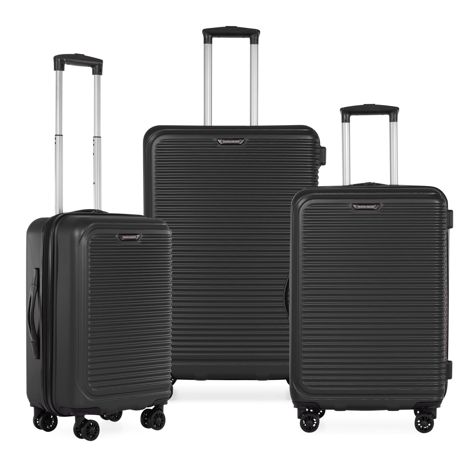 Travel Select Savannah 3 Piece Luggage Set, Carry Hard Large