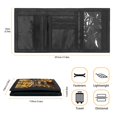 thumbnail image 6 of CHAQLIN Forest Deer Portrait Portable Children's Wallet, Polyester Trifold Card Wallet Protective Kids Trifold Wallet for Travel Outdoor, 6 of 6