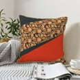 thumbnail image 3 of Housses de Coussin Décoratives en Velours Lot de 2, Housse de Coussin Carrée Douce avec Fermeture Éclair Invisible Impression à Carreaux, 20"x20 Pouces, 3 of 6