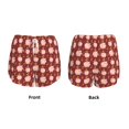 thumbnail image 5 of Lsque Cute Pig with Coins Printed Women's Running Shorts with Liner Pockets,Elastic Quick Dry Workout Athletic Gym Yoga Shorts,Womens High Waist Shorts-Large, 5 of 9