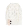 thumbnail image 4 of TAILTOSS 1Pcs Vintage Hats White Woolen Yarn Knitted Hollow Hat For Women Season, 4 of 8