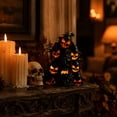 thumbnail image 2 of Tryvkinvive Halloween Decoration LED Pumpkin Tree Sculpture,Witch Hat Jack-o-Lantern Table Ornament,Spooky Decor for Outdoor,Indoor,Home and Party Scene, 2 of 7