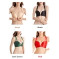 thumbnail image 3 of Soutien-gorge à Fermeture Frontale pour Femmes Grande Taille Rembourré Sans Armature, 3 of 6