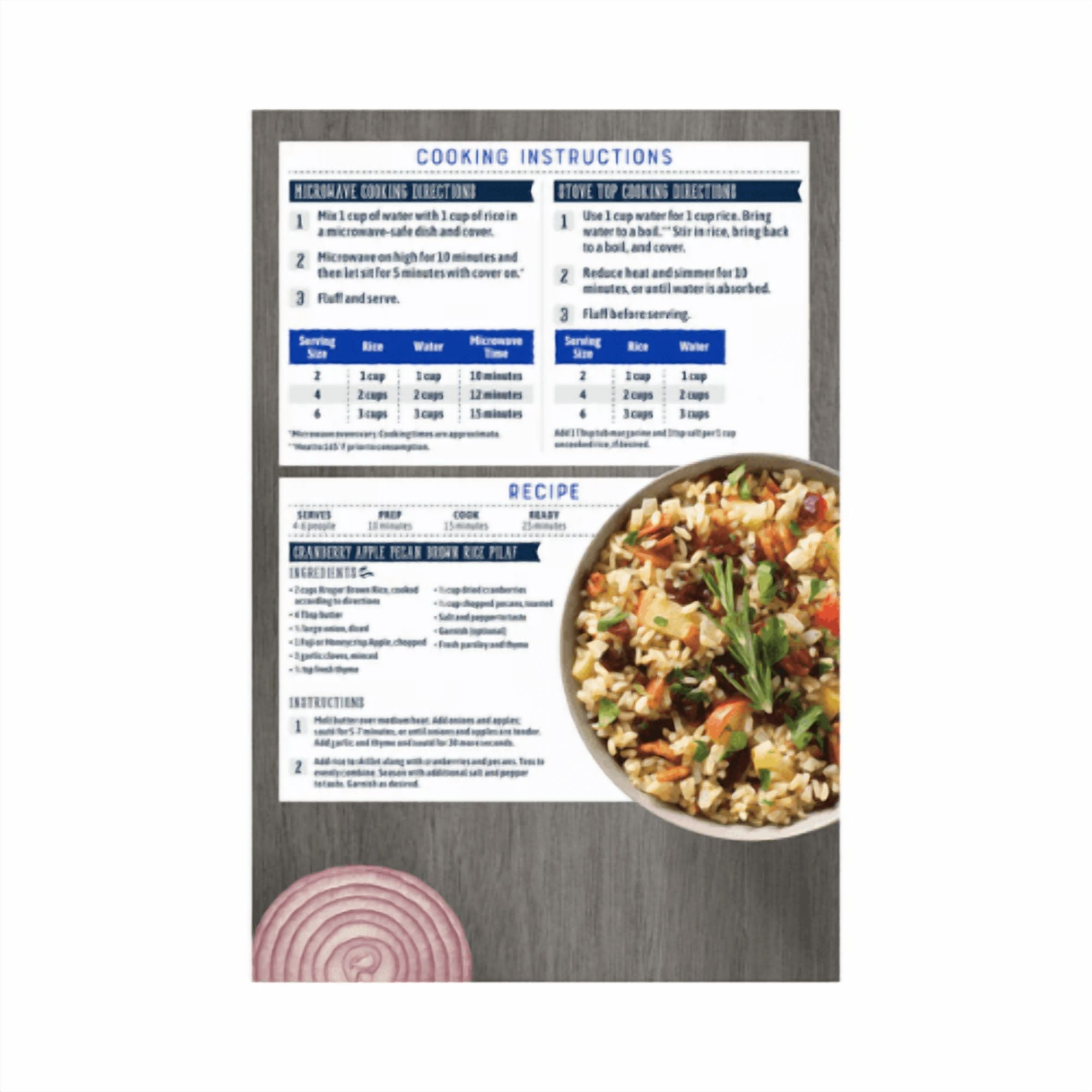Kroger Instant Brown Rice, 3 pcs