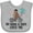 AC-Heather Grey, variant on Inktastic My Nana Papa Love Me Grandchild Boys Baby Bib