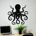 thumbnail image 4 of Handmadetneonsign Octopus Wall Clock Unique, Year Date Round Wall Clock, Text Oversize Wall Clock 59598, 4 of 5