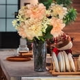 thumbnail image 7 of Blue Lotus Dahlia Artificial Flower, 7-Head Faux Floral Branch, Home Decor Accent, Wedding Centerpiece, Realistic Silk Blossom, Long Lasting Botanical Arrangement, 7 of 7
