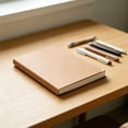 thumbnail image 5 of A5 Notebook, Lined or Blank Pages, Thick Kraft Paper Softcover Writing Journal for Students, Bullet Journal, Travel Notebook, Sketchbook, 5 of 5