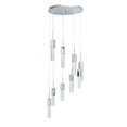 thumbnail image 2 of Rectangular Crystal Chandelier // 9 Light, 2 of 4
