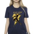 thumbnail image 3 of DC Comics T-Shirt Boyfriend en Coton Noir avec Poitrine Dorée en Adam pour Femmes, 3 of 4