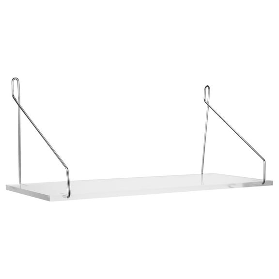 HOMOBABE Floating Shelf Acrylic 1Pcs 15.7X5.8X0.3In