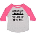 thumbnail image 3 of Inktastic Portland Oregon Someone Loves Me Skyline Boys or Girls Toddler T-Shirt, 3 of 5