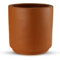 thumbnail image 1 of Maceta Cilindro Barro Loza 20.32 cm ocre Elly Decor terracottacl, 1 of 7