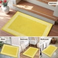 thumbnail image 6 of Yellow Retro Greek Key Large Area Rugs for Bedroom Living Room, Soft Non Slip Carpet Bedside Rug, Geometric Greece Ancient Rustic Rectangular Floor Cover Kitchen Accent Rug 2'x3' for Office, 6 of 9