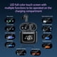 thumbnail image 4 of Auriculares inalámbricos Bluetooth con pantalla LED a color táctil, reducción de ruido inteligente, batería de larga duración, efecto de sonido estéreo Bluetooth 5.4, auriculares inalámbricos, auricul, 4 of 9