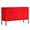 Red, variant on 2 Mesh Door Metal Storage Cabinet for Bed Room,Living Room,Home,Hotel,Office,Garage,Kitchen,3-Tier,2 Removable Shelves. (Pink)