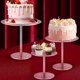 thumbnail image 5 of Soporte para Pasteles de AcríLico, Transparente, Alto y Redondo ExhibicióN Mesa Postres, Bodas, Eventos, Fiestas CumpleañOs, 5 of 8
