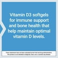 thumbnail image 6 of Life Extension Vitamin D3 25 mcg (1000 IU), immune system support, bone health, whole-body health, value size, gluten-free, non-GMO, 250 softgels, 6 of 12