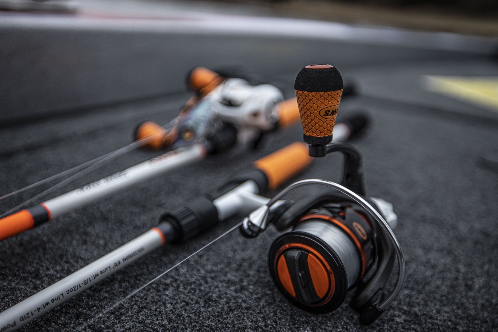 lew's xfinity spinning combo orange
