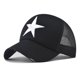 thumbnail image 1 of Gorra de béisbol de poliéster con bordado de estrella de cinco puntas para hombre y mujer., 1 of 4