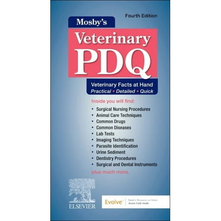 Mosby's Veterinary PDQ, (Spiral-Bound)