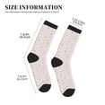 thumbnail image 3 of Pofeuu Cute Poodle Dog Print Crew Socks, Adult Running Hiking Socks for Youth and Adult, 3 of 7