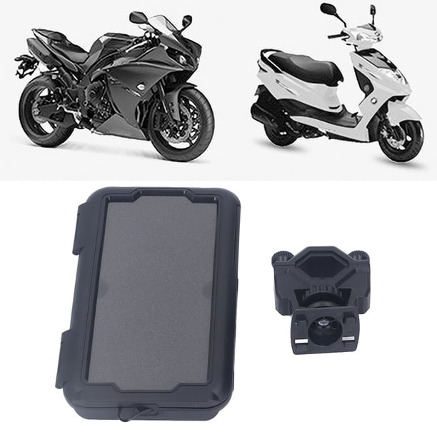 Monte De La Motocicleta Monte Impermeable Flexible De 360 grados Soporte De Teléfono De Rotación Para El Scooter De Bicicleta