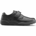 thumbnail image 3 of Dr. Comfort William-X Men's Dress Shoe: 7 X-Wide (XW/6E) Black Velcro, 3 of 5