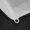 thumbnail image 4 of Bolsa de almacenamiento de alimentos, 3 piezas 500 ml Bolsa de frescura de silicona transparente Suministro de cocina Funcionamiento suave, 4 of 8