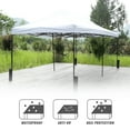 thumbnail image 2 of Pop Up Canopy 10x20 pop up canopy tent Folding Protable Ez up Canopy party Tent Sun Shade Wedding Instant Better Air Circulation Outdoor Gazebo with Backpack Bag, 2 of 7