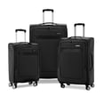 thumbnail image 1 of Luggage Samsonite Ascella 3.0 Softside, expandible, juego de 3 piezas, negro, 1 of 6
