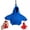 Blue, variant on Mini Hoodie Squishy Keychain – Cute Stress Ball, Portable Squeeze Toy for Stress Relief, Keychain Charm(RL Red 1 PC)