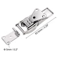 thumbnail image 2 of 3.29" SUS304 Stainless Steel Spring Loaded Self Locking Toggle Draw Latch & Strike, 2 of 3