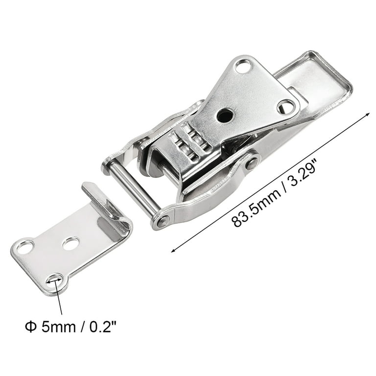 Iron Galvanized/304 Stainless Steel Metal Toggle Latch Catch Clasp