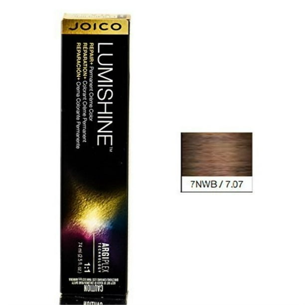 Joico Joico Hair Color lumishine permanent creme color 7nwb/7.07, 2.5