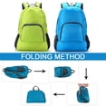 thumbnail image 4 of Mochila de senderismo plegable impermeable, mochila plegable, adecuada para viajes,, 4 of 5